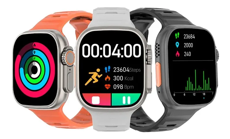Reloj inteligente Vayotoy Iwo DT8 Ultra con llamadas Bluetooth NFC1