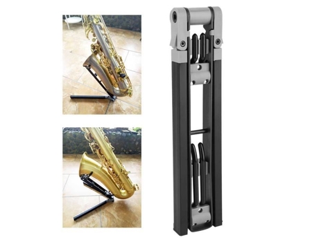 Soporte de saxofón portátil multifuncional Soporte de saxofón Universal para saxofón alto Diaplay