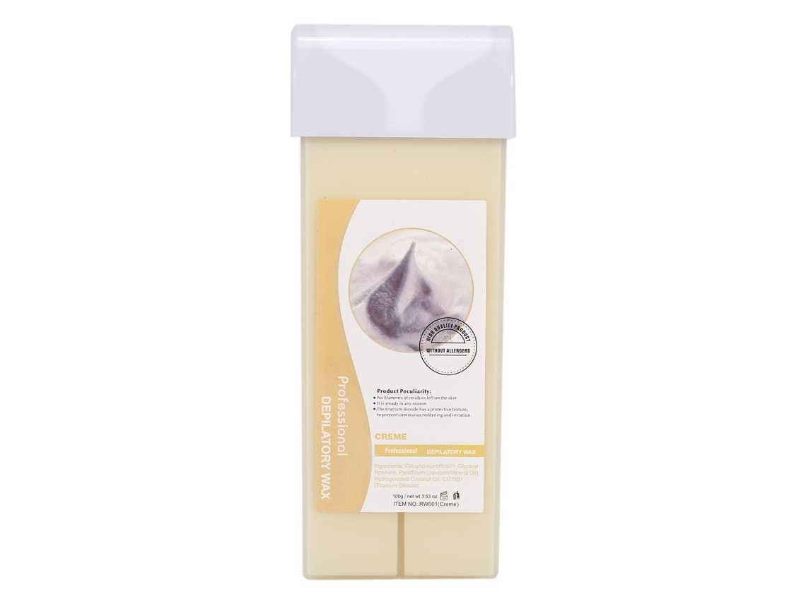 Crema Depilatoria Profesional 100g Para Cuerpo Brazos Piernas Axilas Eliminación De Pelo Con Cera