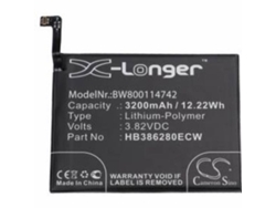 Batería para Huawei P10, Vtr L29 con 3200mah