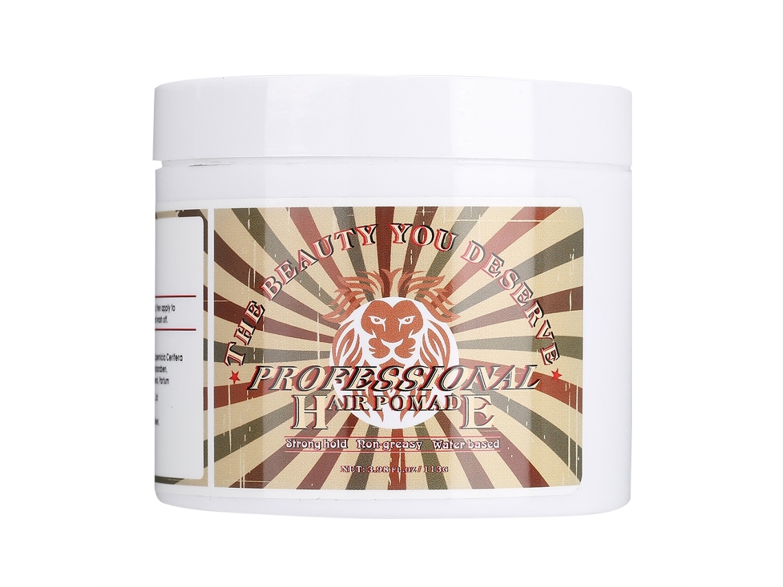 Arcilla Modeladora Hidratante Para Cabello De Larga Duración Cera Pomada Natural 113g