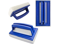 2026-3 Cepillos Esponja Para Piscina Cepillo De Pared Con Mango Herramientas De Limpieza Reutilizables Linjou