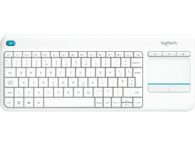 Teclado LOGITECH K400 Plus (Inalámbrico - Layout US)