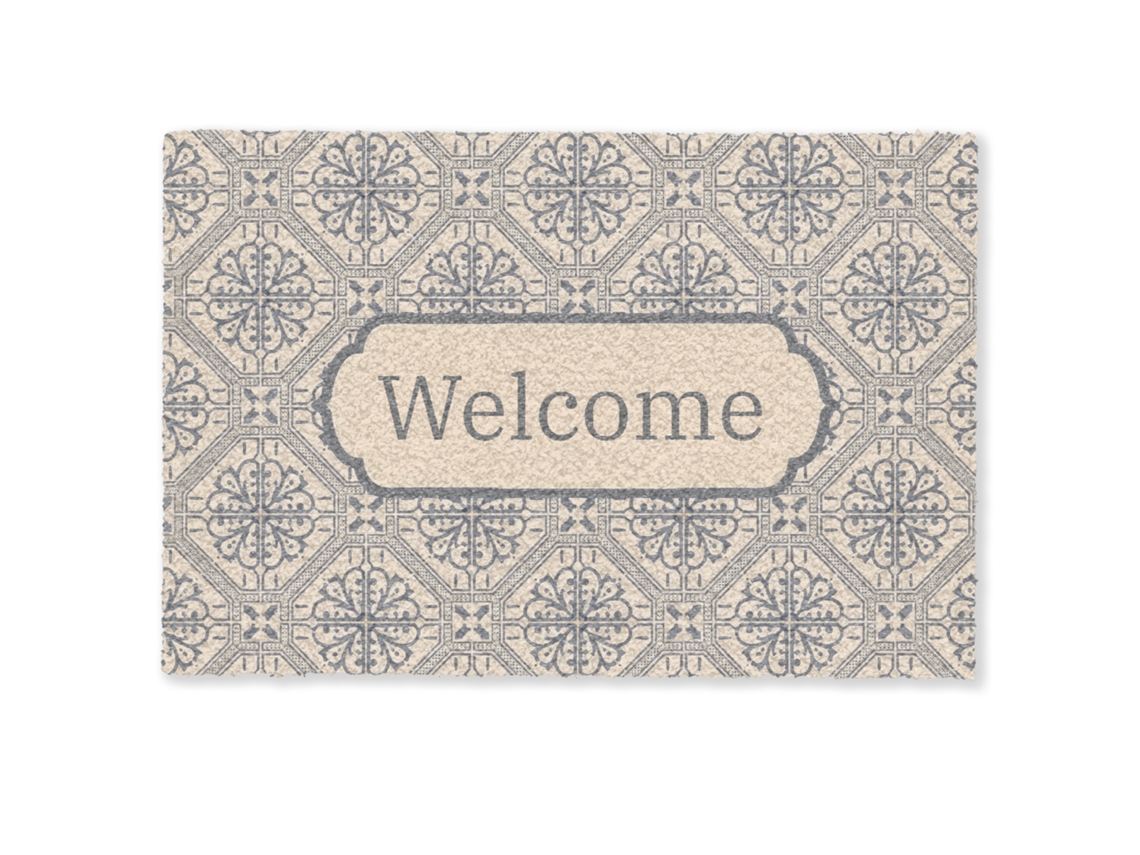 Felpudo Welcome - Classic - Gris 90x60