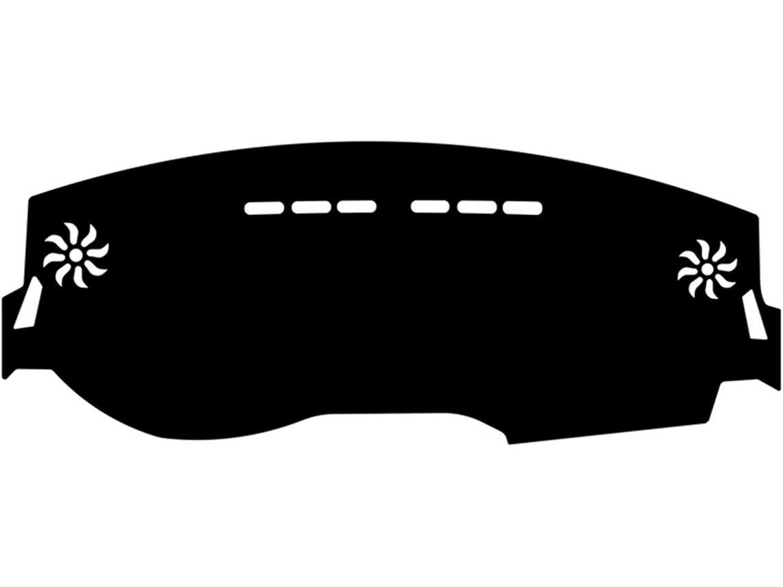 Alfombrilla Protectora De Ante Para El Salpicadero Del Citroën C3-xr 2019-2020 (gris)