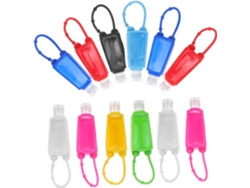 Paquete De 20 Botellas De Viaje De 30 Ml En Silicona Pet Suave, A Prueba De Fugas, Transparentes, Para