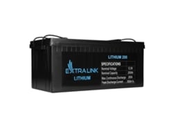 Acumulador Lifepo4 200ah 12,8v, Bms Extralink