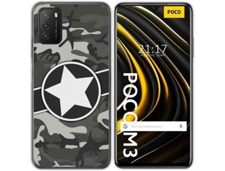 Carcasa Xiaomi Redmi 9T TUMUNDOSMARTPHONE Camuflaje 02 Multicolor