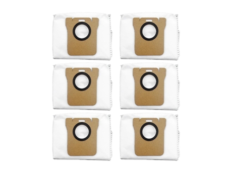 6pcs saco de pó para xiaomi mijia b101cn robô aspirador de pó