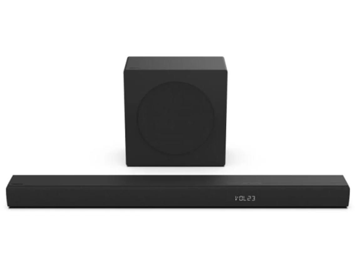 Soundbar WIRE 3.1 HISENSE HS3100 (3.1 Canales - 180 W - Inalámbrico)