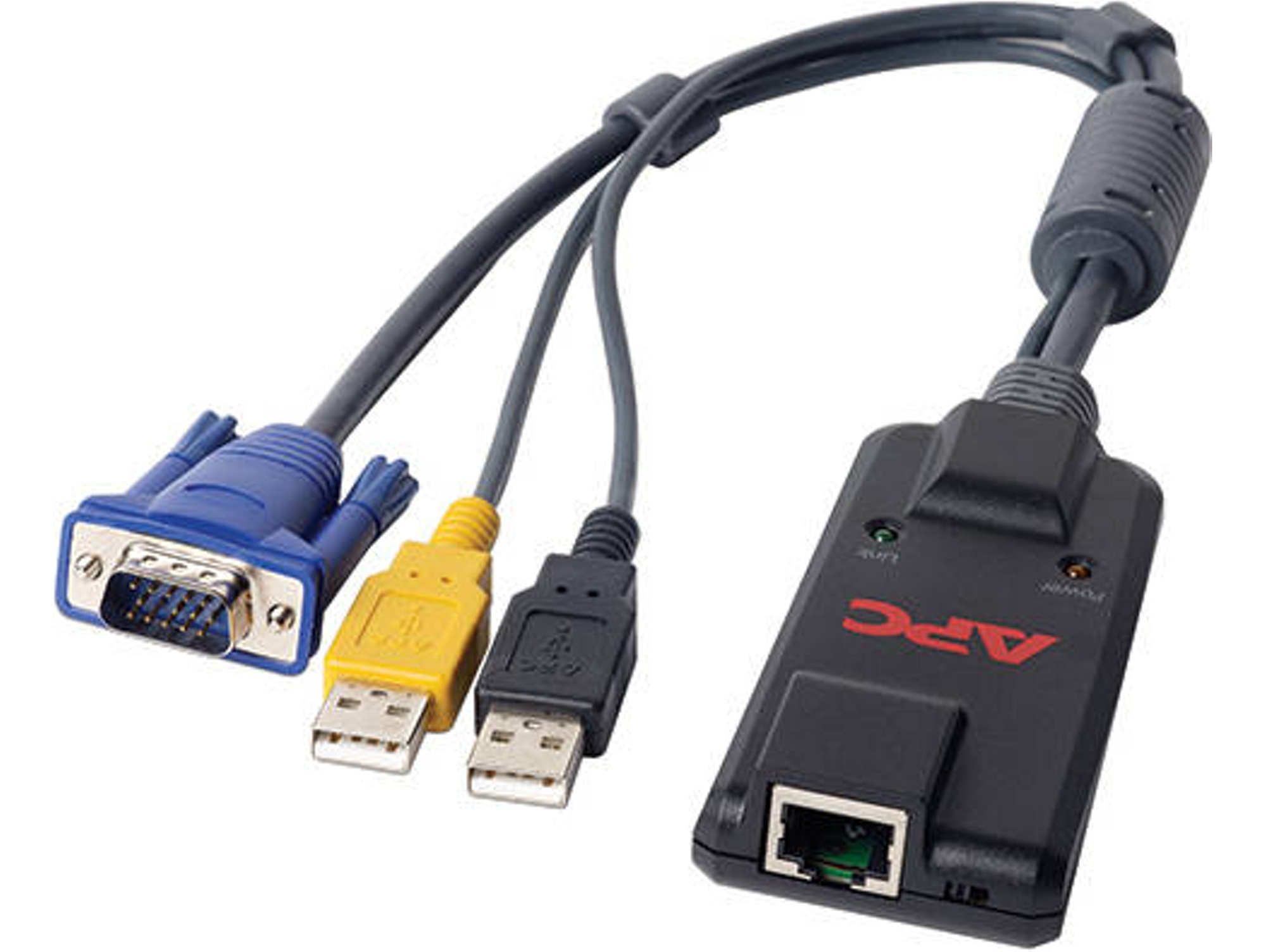 Adaptador (KVM - USB - Negro)