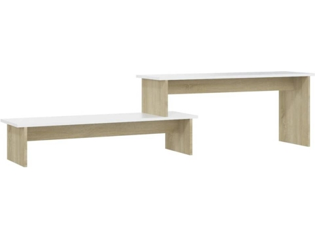 Mueble para la televisión VIDAXL Marrón Madera contrachapada (180x30x43 cm)