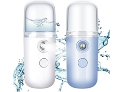 Minihumidificador facial portátil de 30 ml, recargable por USB, para el cuidado de la piel, paquete de 2, para H Yizhood