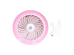 Mini Ventilador De Mesa Humidificador Con Rociador De Agua Usb Para El Hogar Y La Oficina, Portátil.