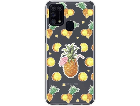 Carcasa Samsung Galaxy M31 TUMUNDOSMARTPHONE Dibujos Transparente Multicolor