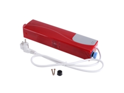 Calentador De Agua Instantáneo Sin Tanque De 3000 W Mini Para Baño, Cocina Y Lavandería - Rojo