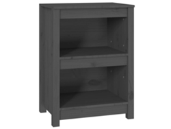 Maison Exclusive - Estantería Madera Maciza De Pino Gris 50x35x68 Cm