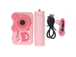 Cámara digital de 48 MP y 1080p para vlogging, estudiantes y niños, compacta y portátil.
