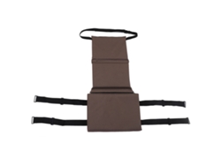 Silla de árbol cómoda y ajustable de tela Oxford para jardín al aire libre, color caqui oscuro