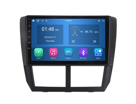 Autoradio 4GB RAM64GB ROM ROVERONE para Subaru Forester 3 SH 2007 - 2013 Impreza GH GE 2011 CarPlay Android Coche Radio Bluetooth Navegación