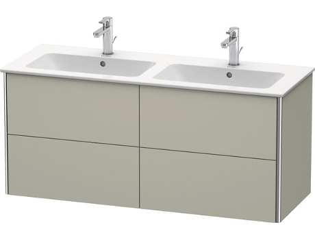 DURAVIT XSquare Vanity unit unitario de pared 128.0 x 47.8 cm, 4 cajones, para lavabo ME de Starck 233613