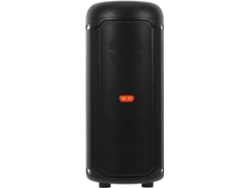 Enceinte Karaoke Portable Sans Fil Con Lumières Led Micro Intégré For Voyages Camping Fêtes