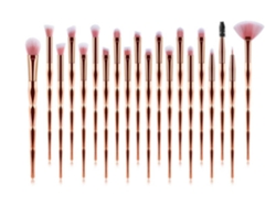 Kit de 20 pinceles de maquillaje y decoración de uñas USHION