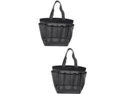 Neceser De Viaje De Malla De 2 Piezas, Impermeable Y Práctico, Para Hombres Y Mujeres.