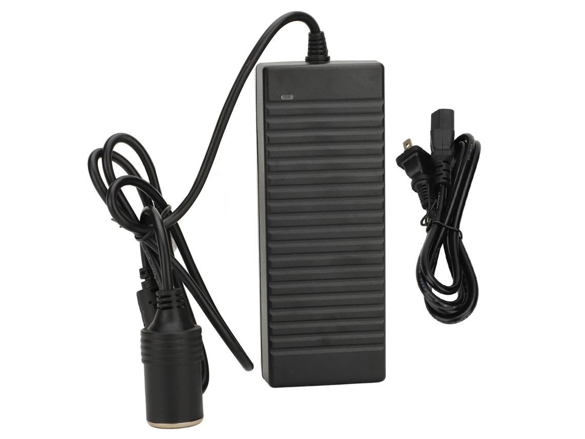 Inversor De Energía Para Coche 12v10a Con Encendedor De Cigarrillos Y Adaptador De Voltaje Doméstico