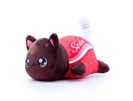 Peluche GEELY Lindo Gato Helado de Coca Cola (Edad Mínima Recomendada: 1 año)