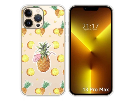 Carcasa iPhone 13 Pro Max (6.7) TUMUNDOSMARTPHONE Dibujos Transparente Multicolor