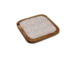 Bandeja para aperitivos Versa Blume (madera de mango)