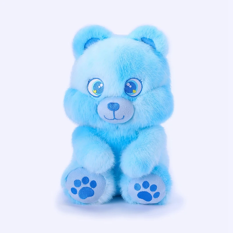 (azul, 30 Cm) Lindo Peluche Realista De Anime De Dibujos Animados, Adorable Peluche De Oso