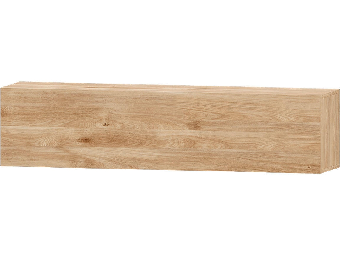 Módulo para Mueble de Salón MUEBLAM Puzzle (Roble - Melamina - 138x28x28 cm)