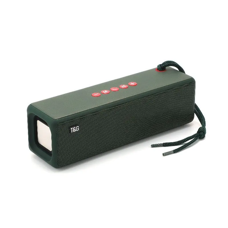 (rojo) Altavoz Bluetooth Inalámbrico Con Forma De Tractor Con Ranura Para Tarjeta Tf, Usb, Fm, Aux Y Tws.