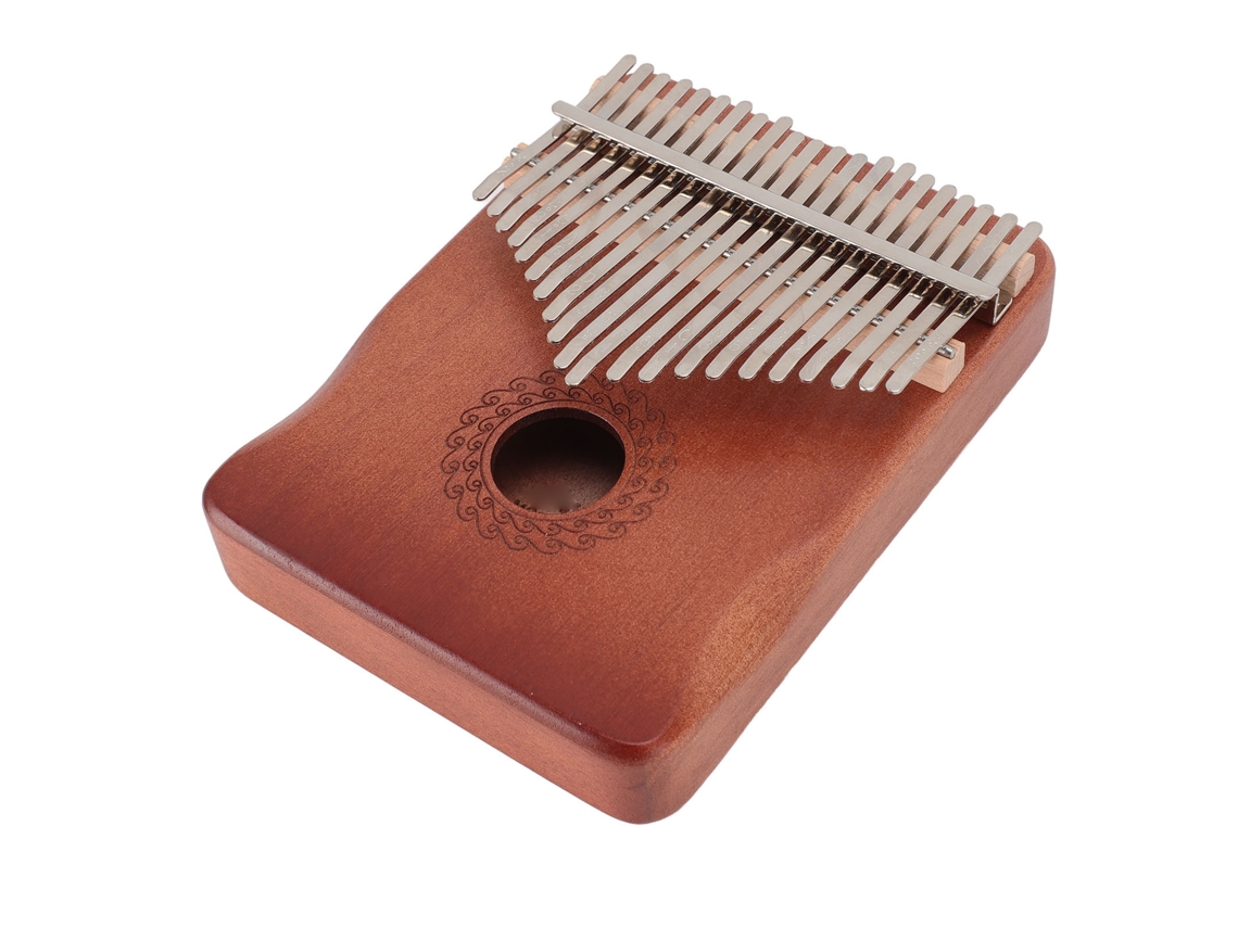 Kalimba De 21 Teclas Con Protector De Pulgar Y Paño De Limpieza Para Principiantes.