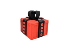 Caja de regalo 3D con tornillos, caja de regalo con almacenamiento giratorio Rosewell