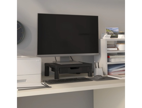 MAISON EXCLUSIVE Soporte para monitor negro 43x30,5x13 cm
