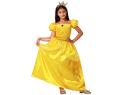 Disfraz Princesa De Cuento Amarillo Vestido Niña 5 A 6 Años Atosa