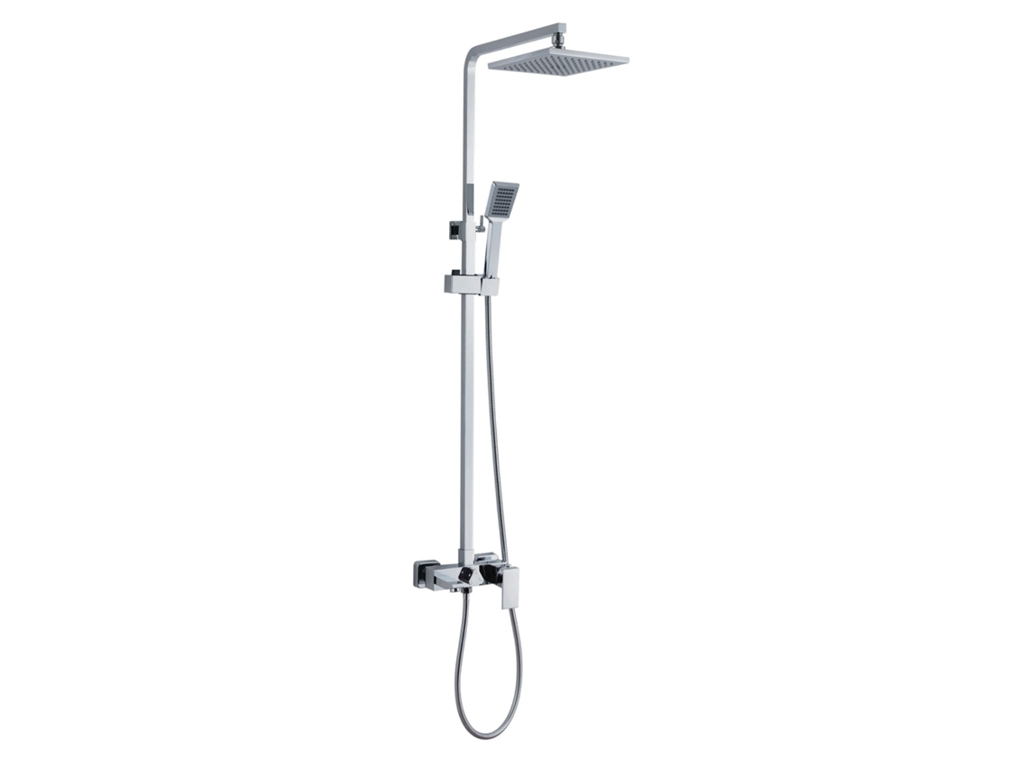 Columna De Ducha Cromada Sc016, Colección Enipée
