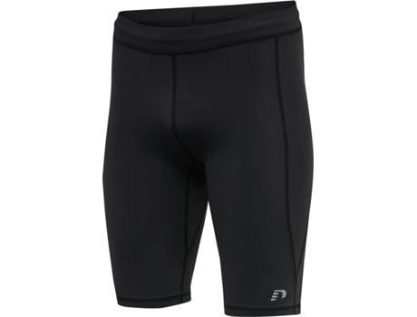 Pantalones Cortos para Hombre NEWLINE Compressão Tech Sprinters Negro (L)