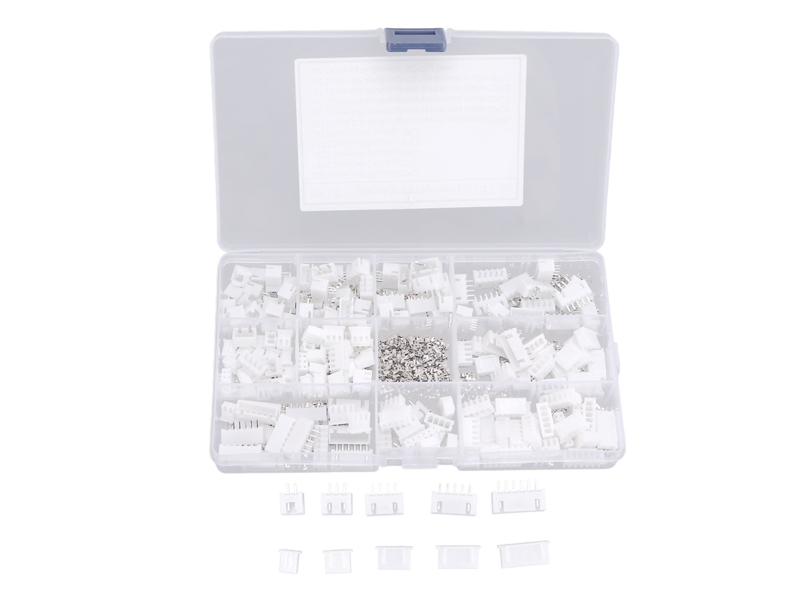 Kit De 500 Conectores De Cable Puente, Terminal De Clavija De 2,54 Mm, Conector Macho/hembra Con Carcasa.