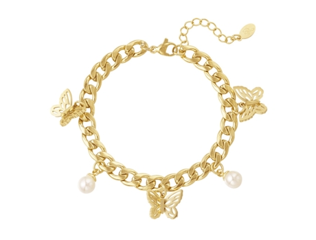 Pulsera MONBIJOUX BY OPHÉLIA de Ophélia Golden Butterfly