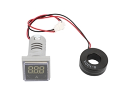 Indicador digital de corriente LED de 22 mm, 0-100 A