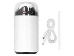 Minihumidificador 2 en 1 con luz nocturna de 300 ml, nebulizador USB portátil para coche y oficina, 5 V