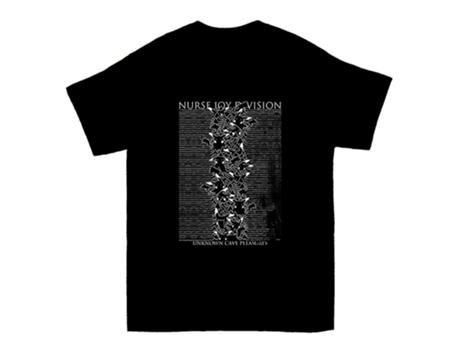 Camiseta ROCKINSTONE Nurse Joy Division Algodón para Hombre (S)