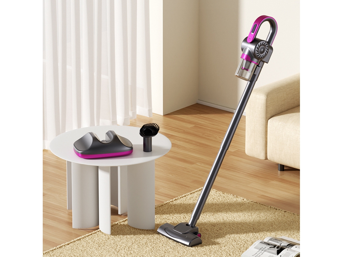 Aspiradora Digitallab antiácaros con esterilización UVC para limpieza multisuperficie (cuatro en uno morado)