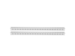 2 Vigas Cuadradas De Aluminio De 22 Orificios, 16x16x352 Mm, Para Piezas De Robótica Tetrix Prime.