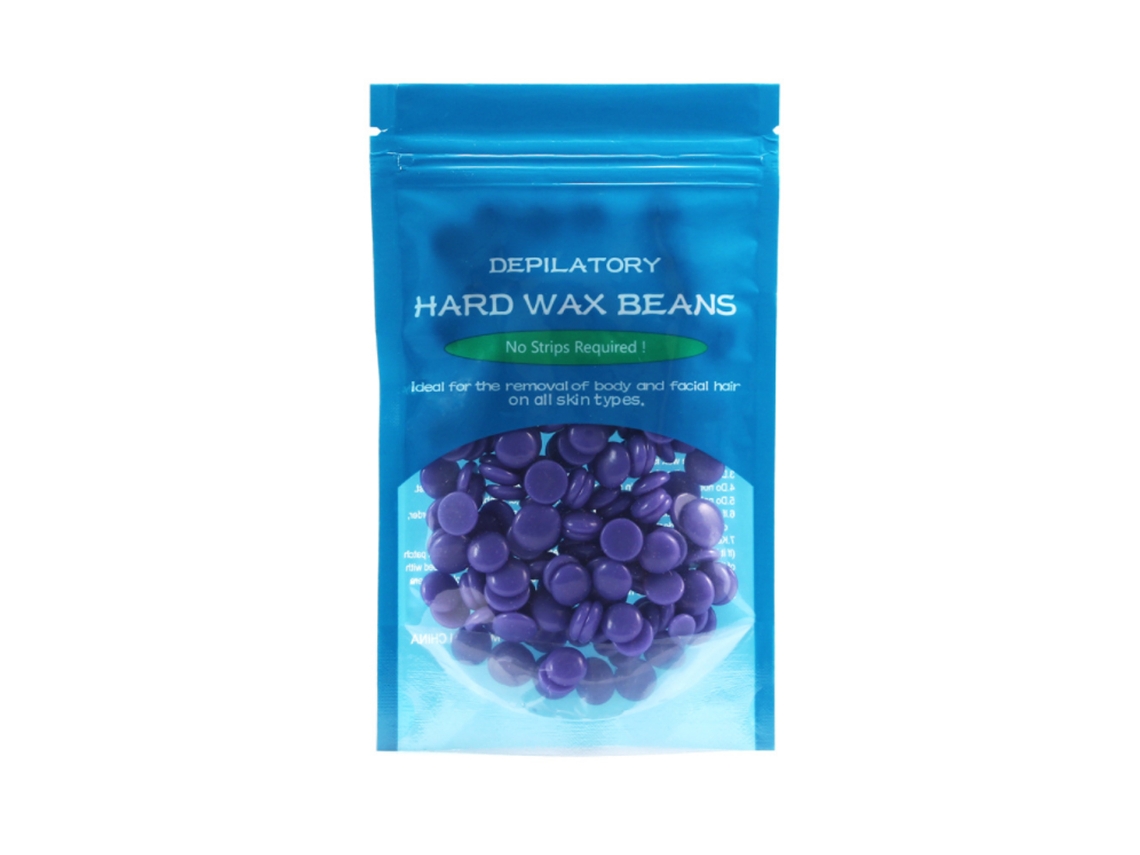 Ceras Duros Para Depilación De Cuerpo Y Piernas Ceras Perlas Lavanda 50g