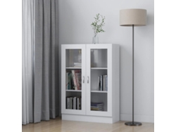 Vitrina 82,5 x 30,5 x 115 cm de madera blanca Dkd Home Decor